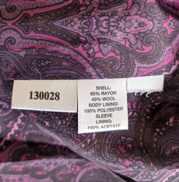 Women's Ann Taylor Wool Blazer size 6 - Picture 6 of 9